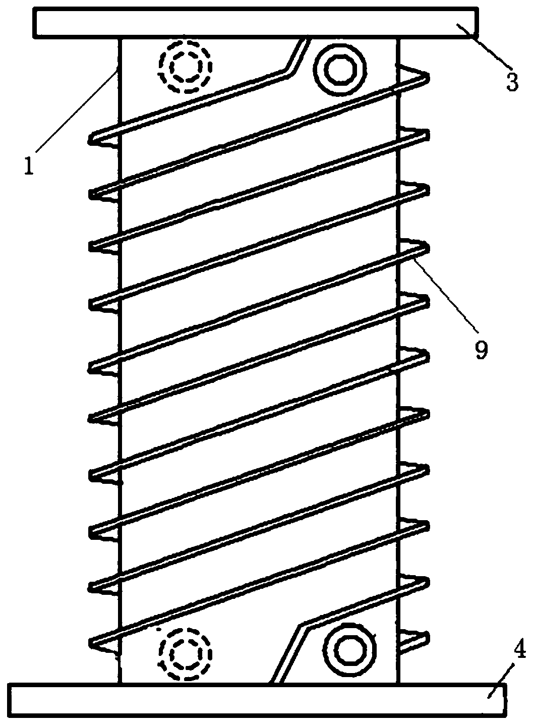 A self-lubricating low temperature rise harmonic reducer and preparation method thereof