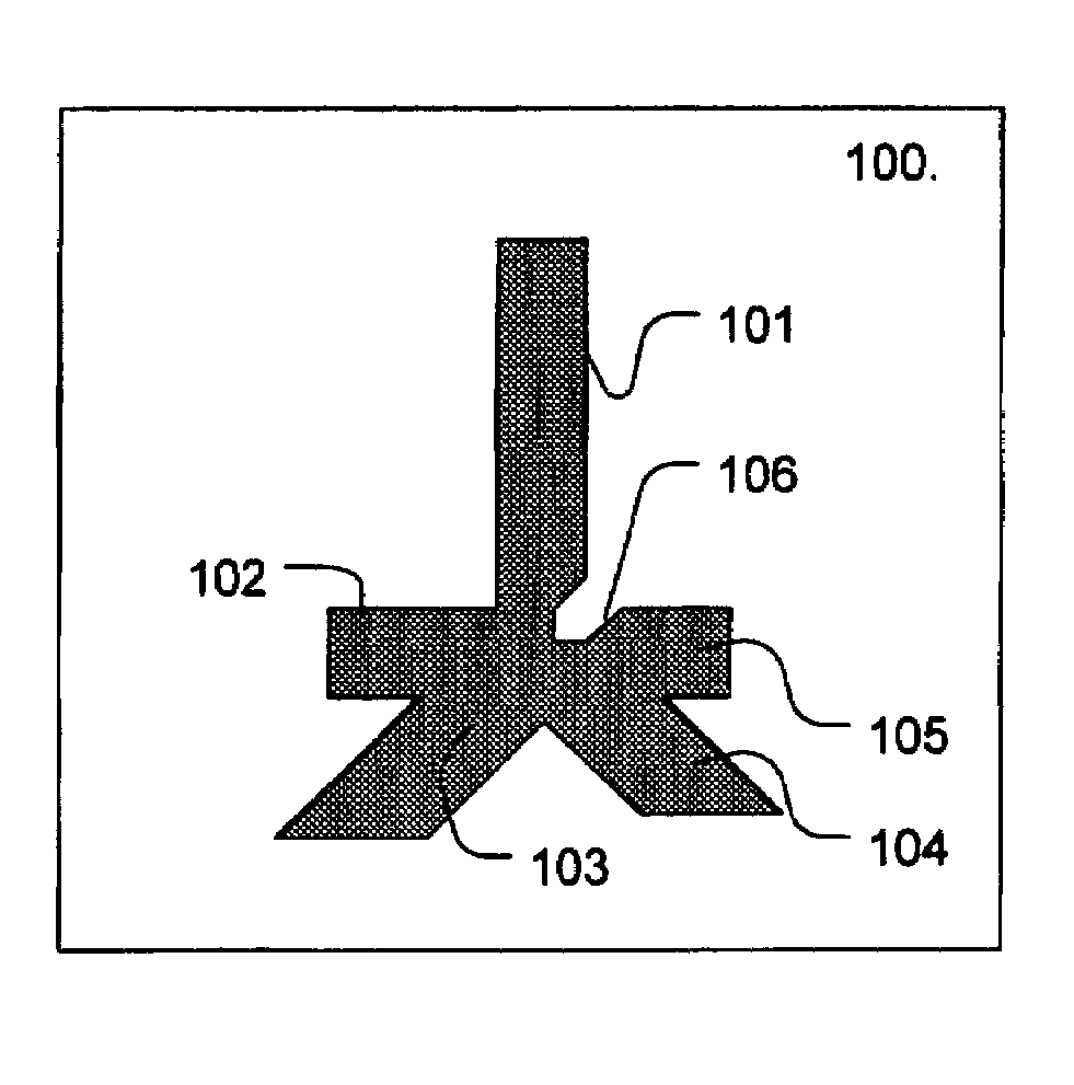 Phase shift mask including sub-resolution assist features for isolated spaces