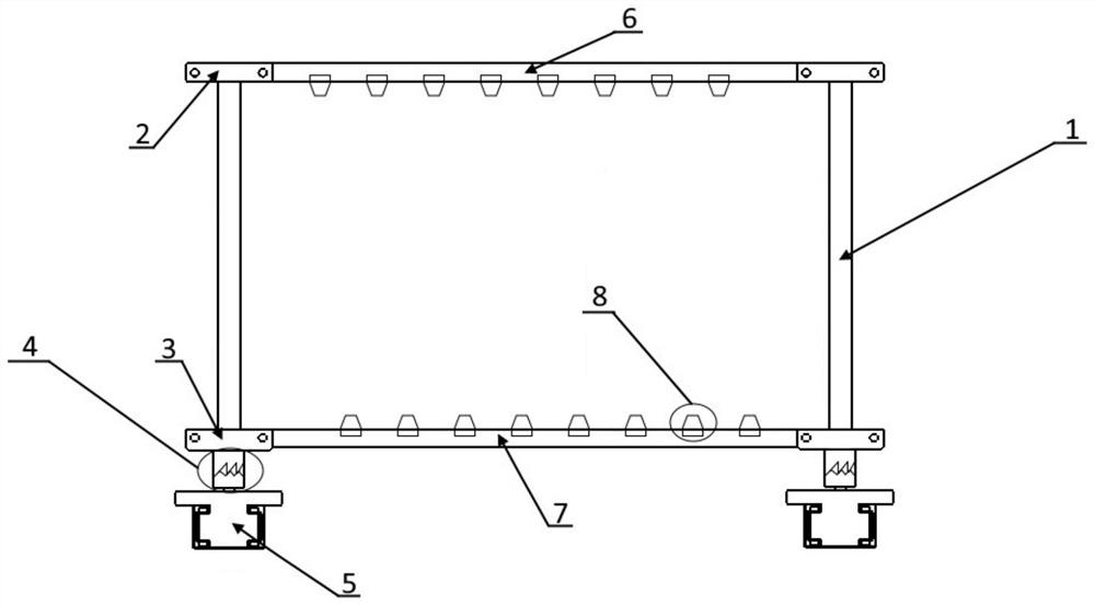 Advertising board turnover mechanism and turnover method thereof