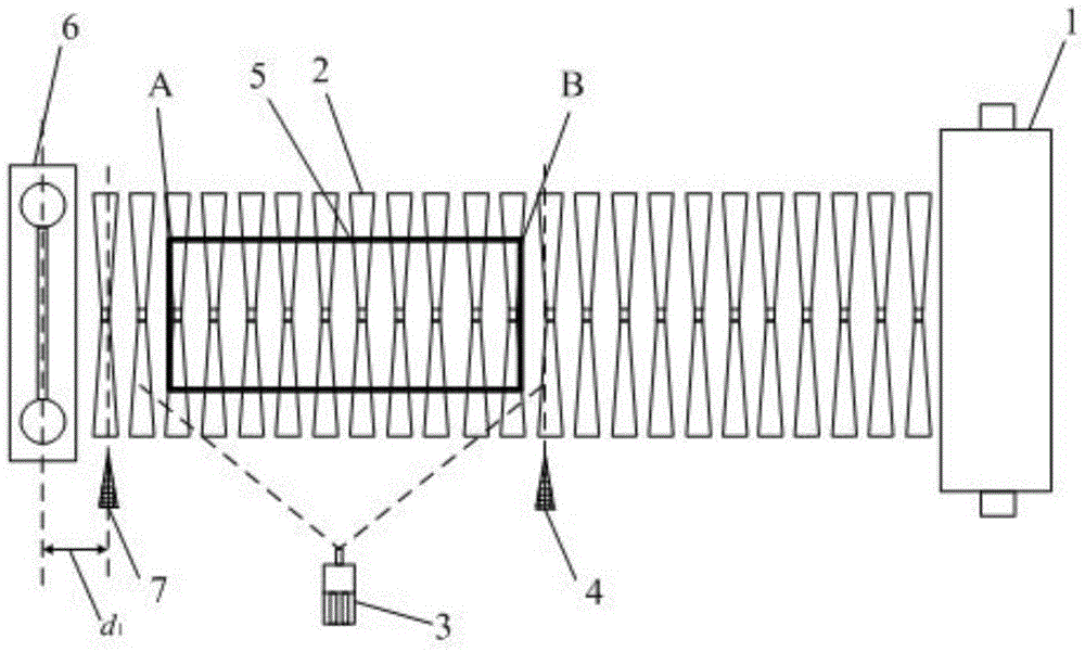 End shearing method in middle-thickness plate rolling process