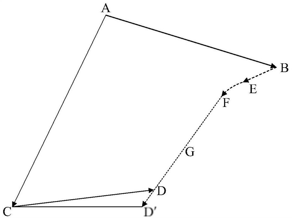 Non-cooperative target laser induced deviation distance measuring system and method