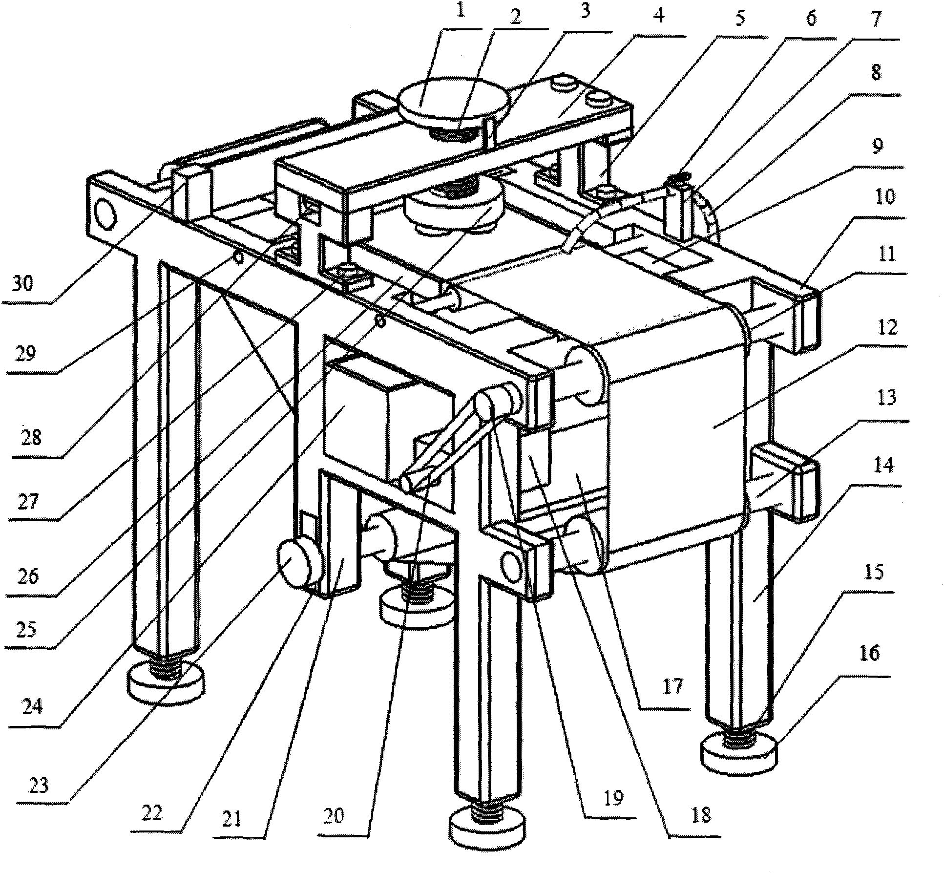 Metallographic specimen grinding and polishing machine