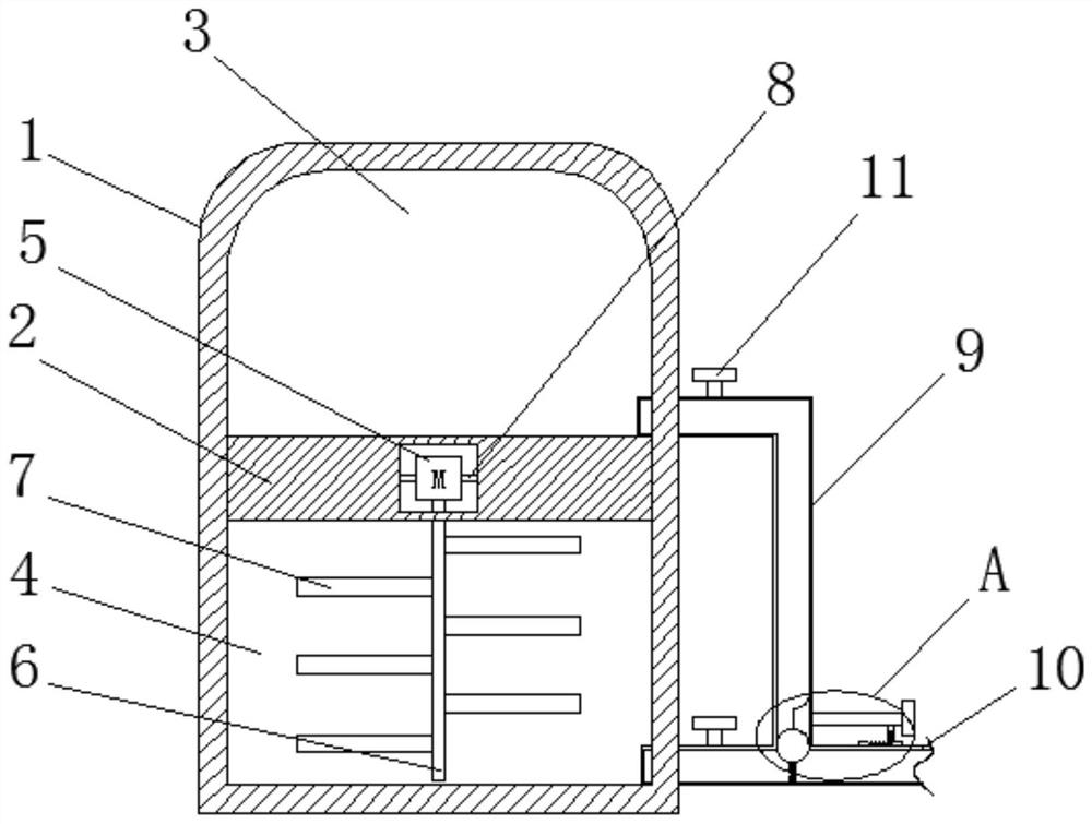 A reverse phase demulsifier dosing device