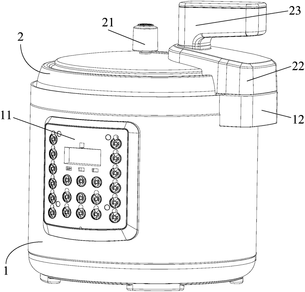 Spit electric pressure cooker