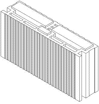 Externally laid masonry composite heat-insulating sintered building block exterior wall heat insulating system