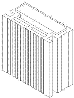 Externally laid masonry composite heat-insulating sintered building block exterior wall heat insulating system