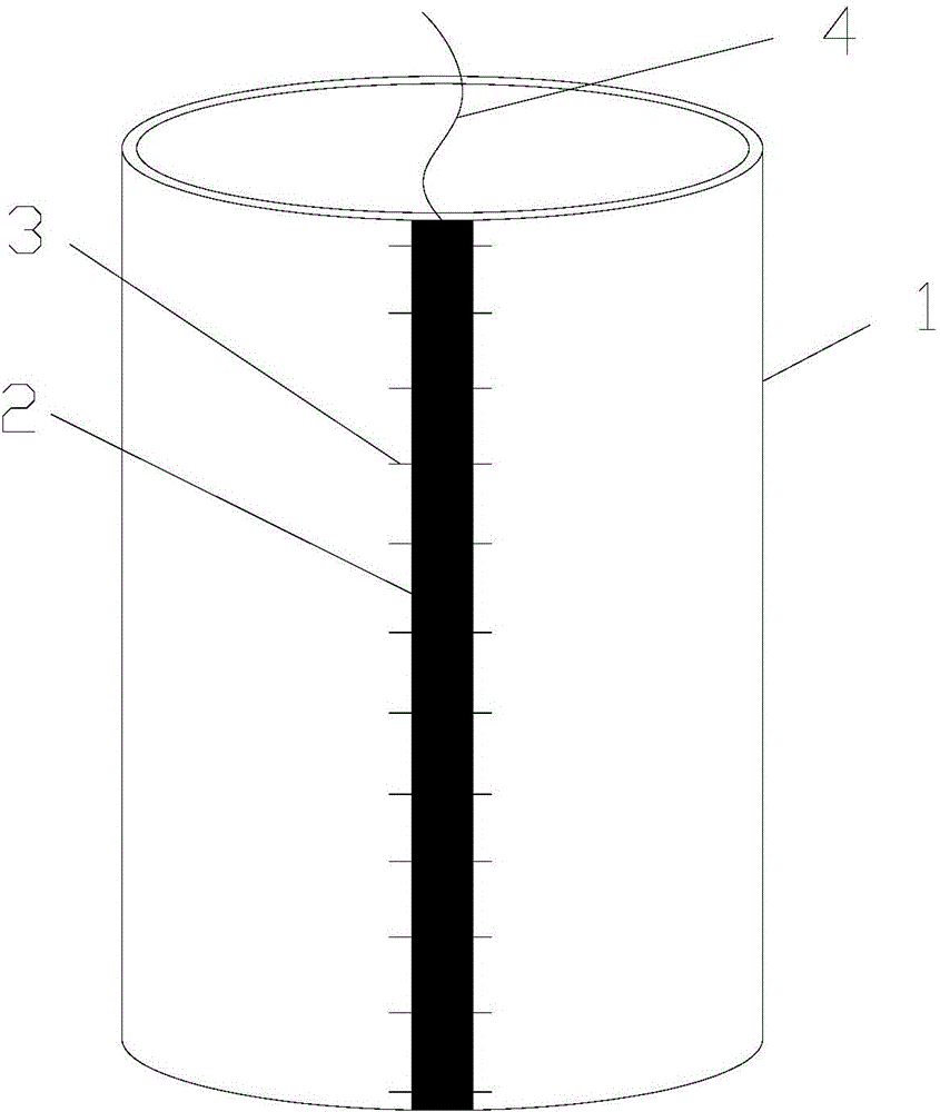 Conductive anti-falling filtering bag and preparation method thereof