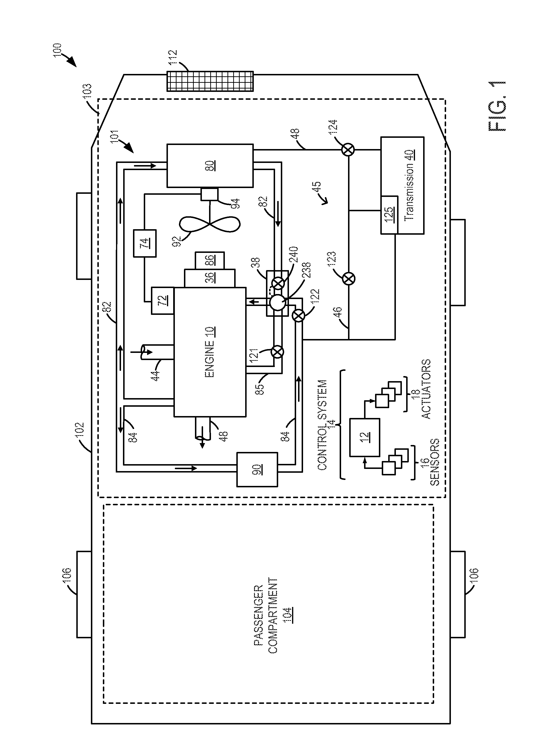 Engine cooling system control