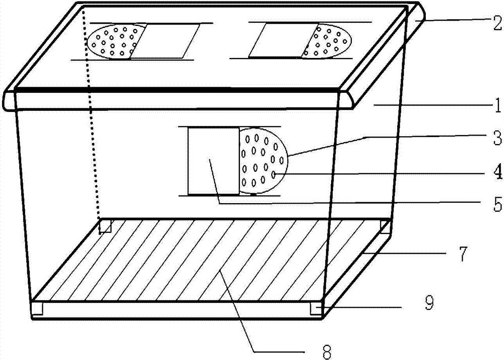 Method for breeding larva of lepidoptera insects indoor and device thereof