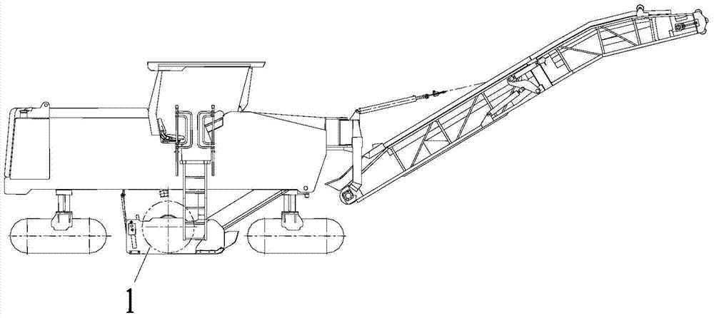 Engineering machinery as well as tool damage detection system and method thereof