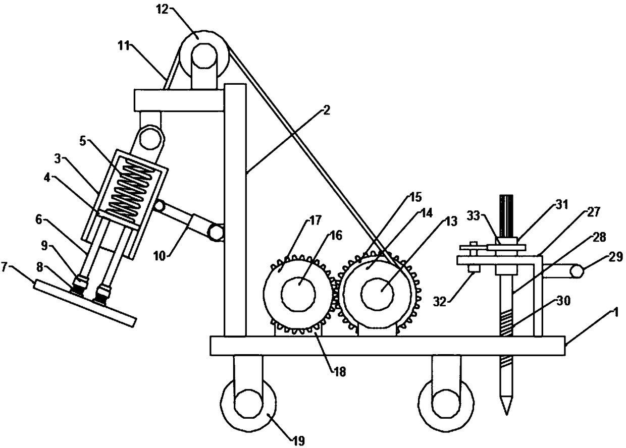 Pavement compaction device capable of changing compaction direction for civil engineering construction