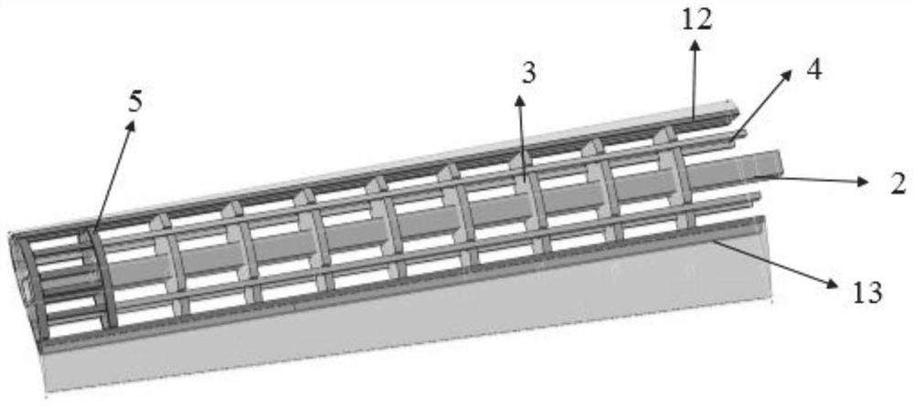 Shearing variable sweepback airfoil and design method thereof