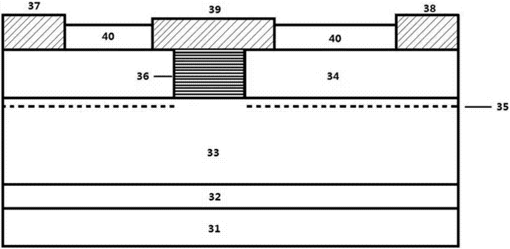 Enhanced nitride field effect transistor and preparation method thereof