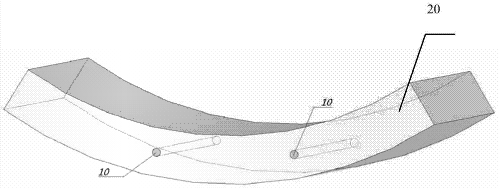 Method for manufacturing shield tunnel longitudinal prestressing concrete lining segment