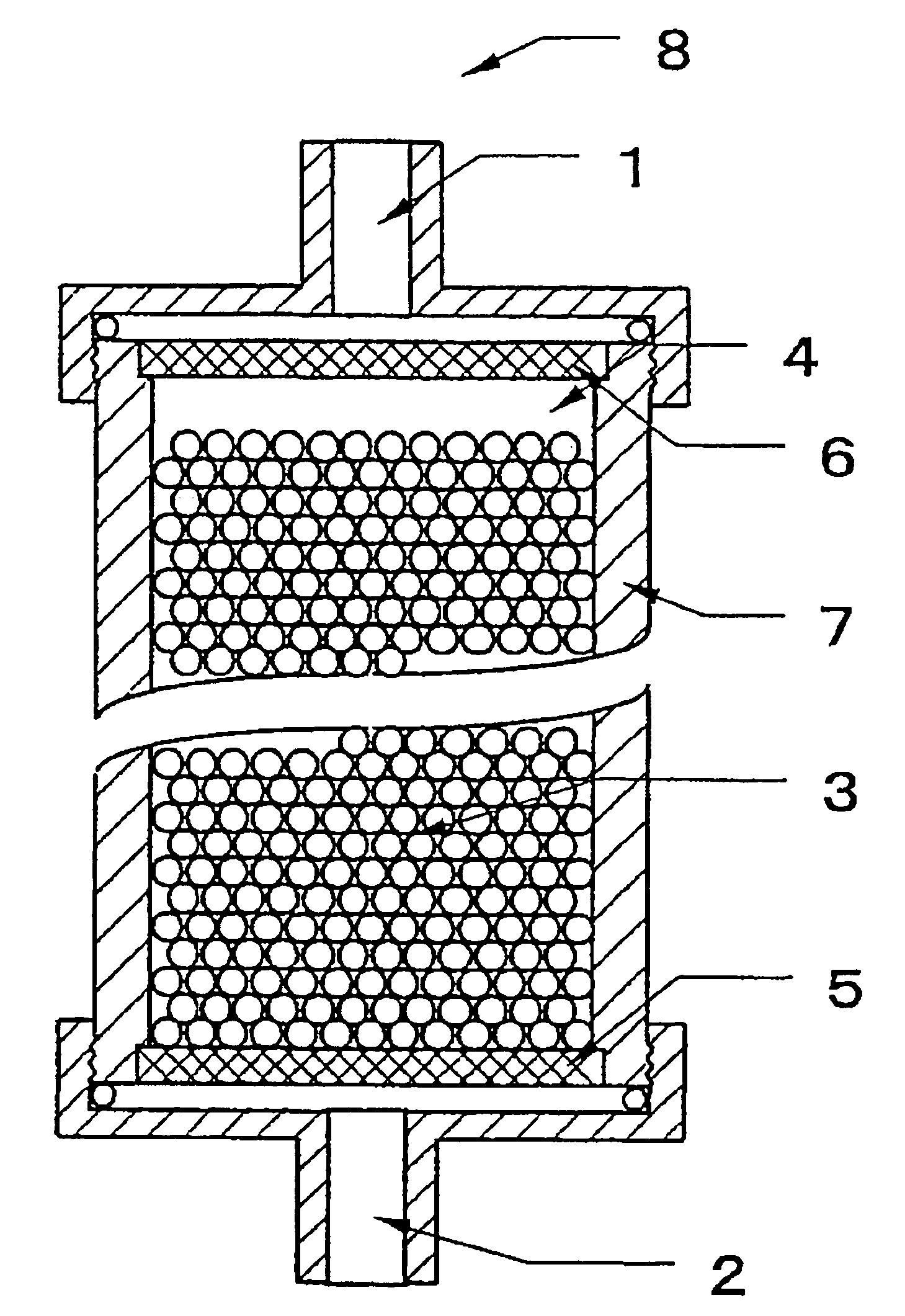 Body fluid processor enabling direct hemoperfusion