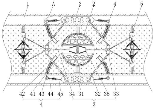 Suspension combination assembly type super high-rise building cantilever structure and construction method