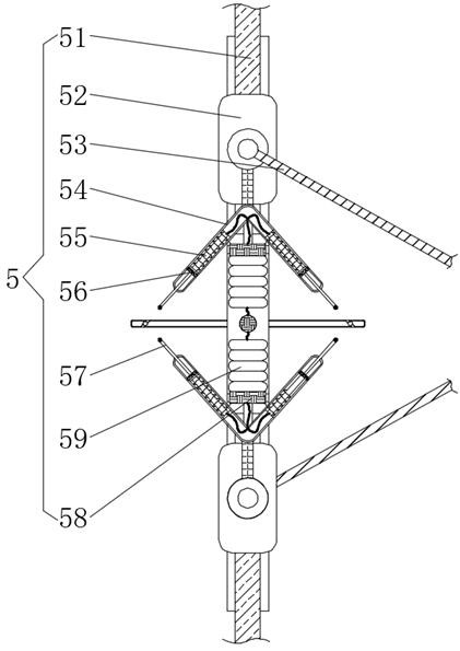 Suspension combination assembly type super high-rise building cantilever structure and construction method