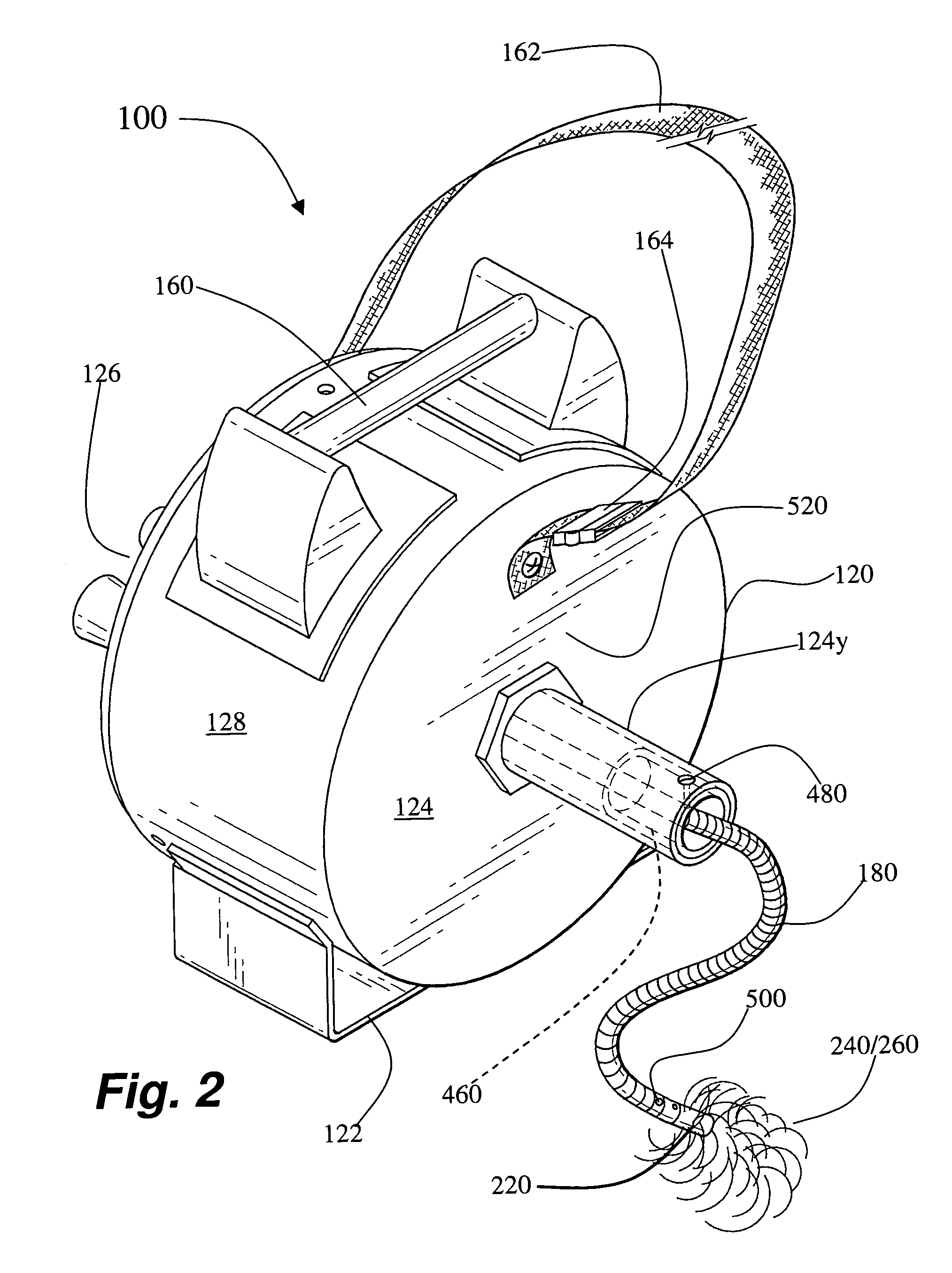 Cleaning device for cleaning ducts and pipes