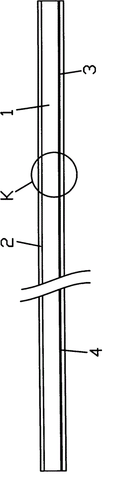 Asphalt pavement sticking seam repairing material and asphalt pavement sticking seam repairing belt