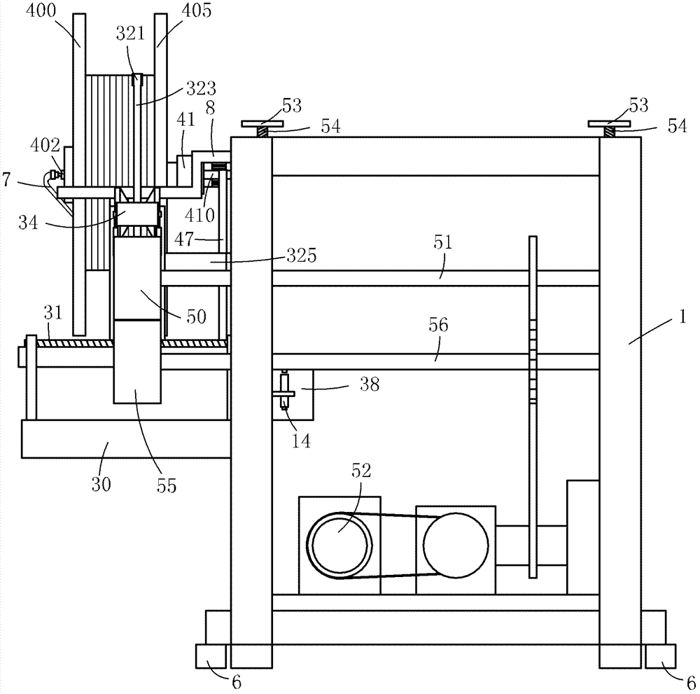 Plastic flexible pipe winder