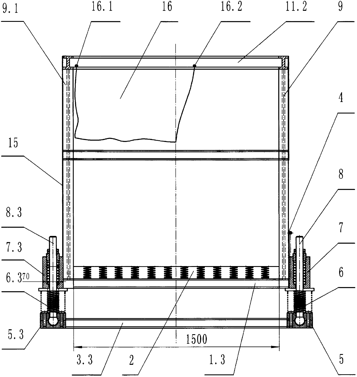 Designing and manufacturing process of refuging steel safety bed for earthquake