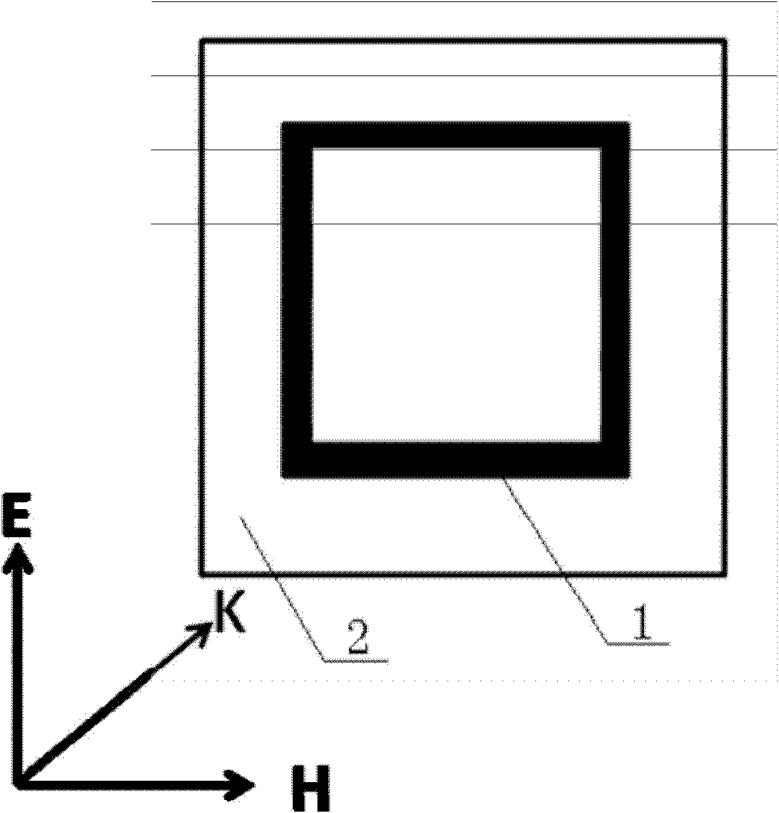 Single frequency band microwave absorber and multiple frequency band microwave absorber