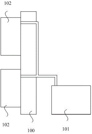 Outdoor unit for heat recovery type refrigeration equipment and split type refrigeration equipment