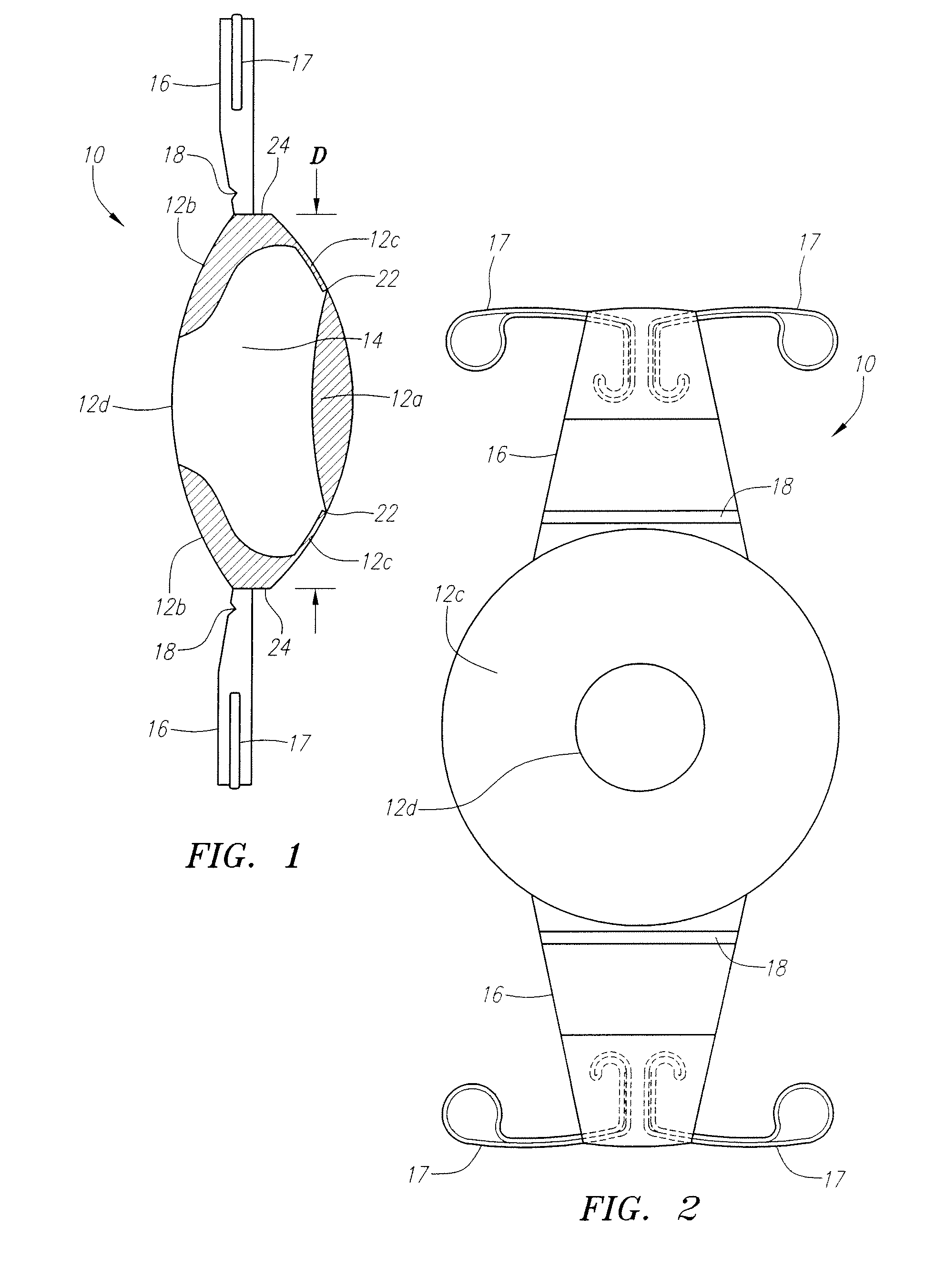 Hydrolic accommodating intraocular lens