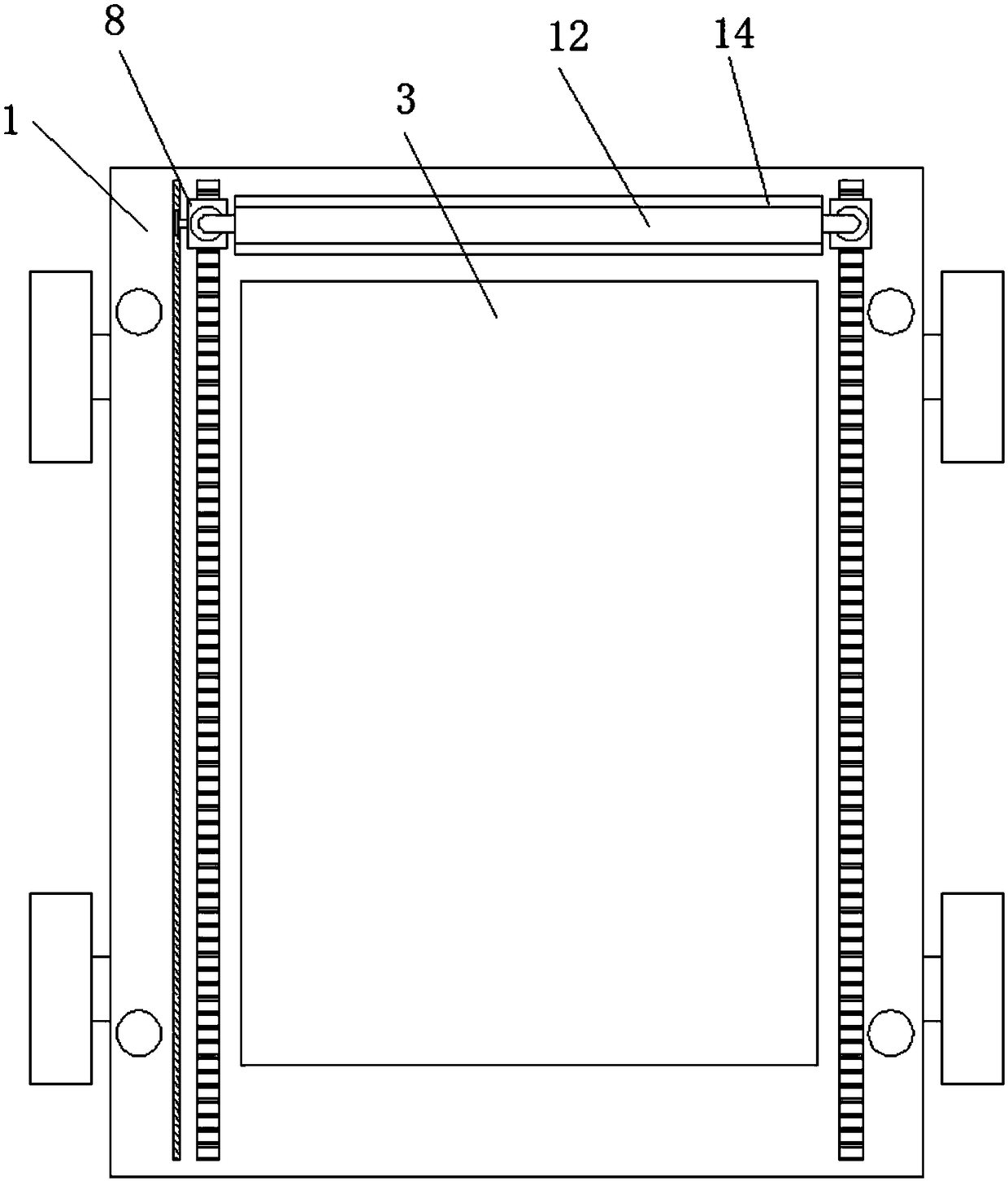 Foundation tamping device for building