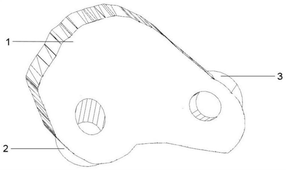 Navigation plate for individually assisting complete anatomical reconstruction of coracoclavicular ligament and manufacturing method thereof