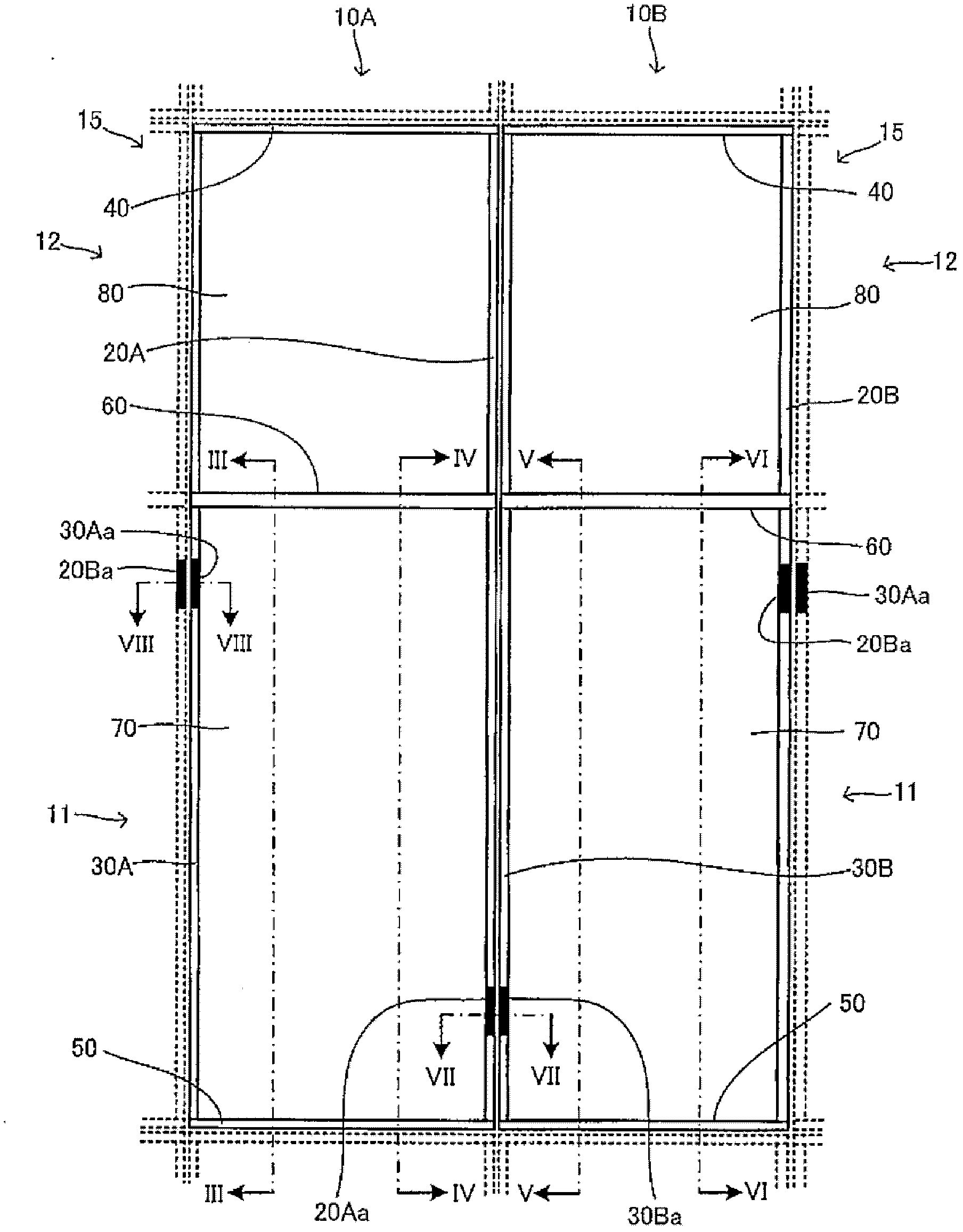 Curtain wall unit and curtain wall