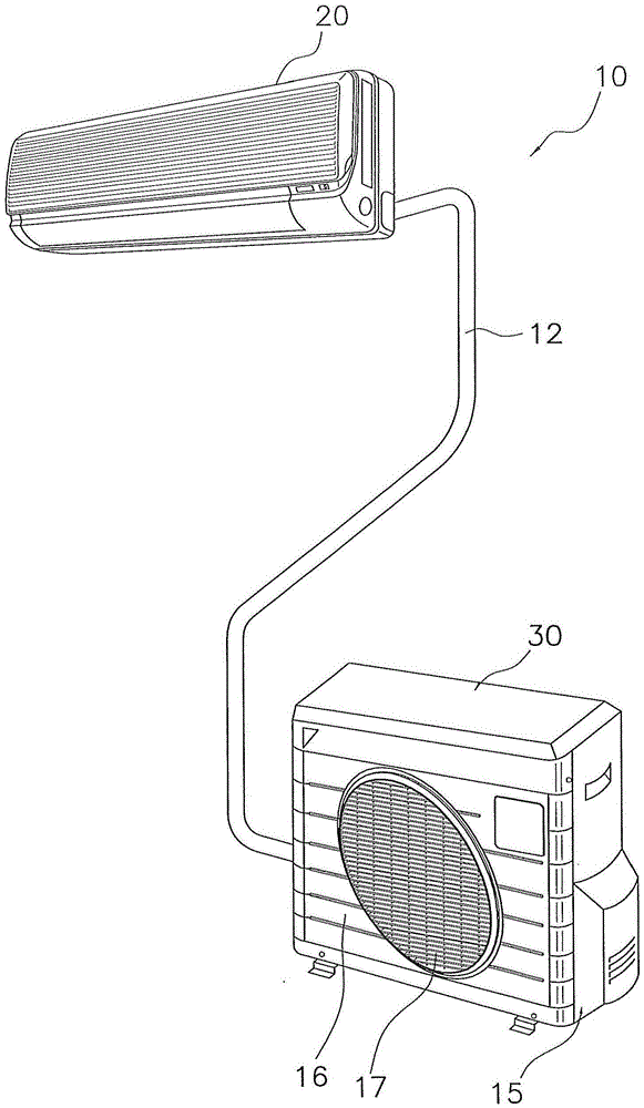 Control unit and heat pump unit