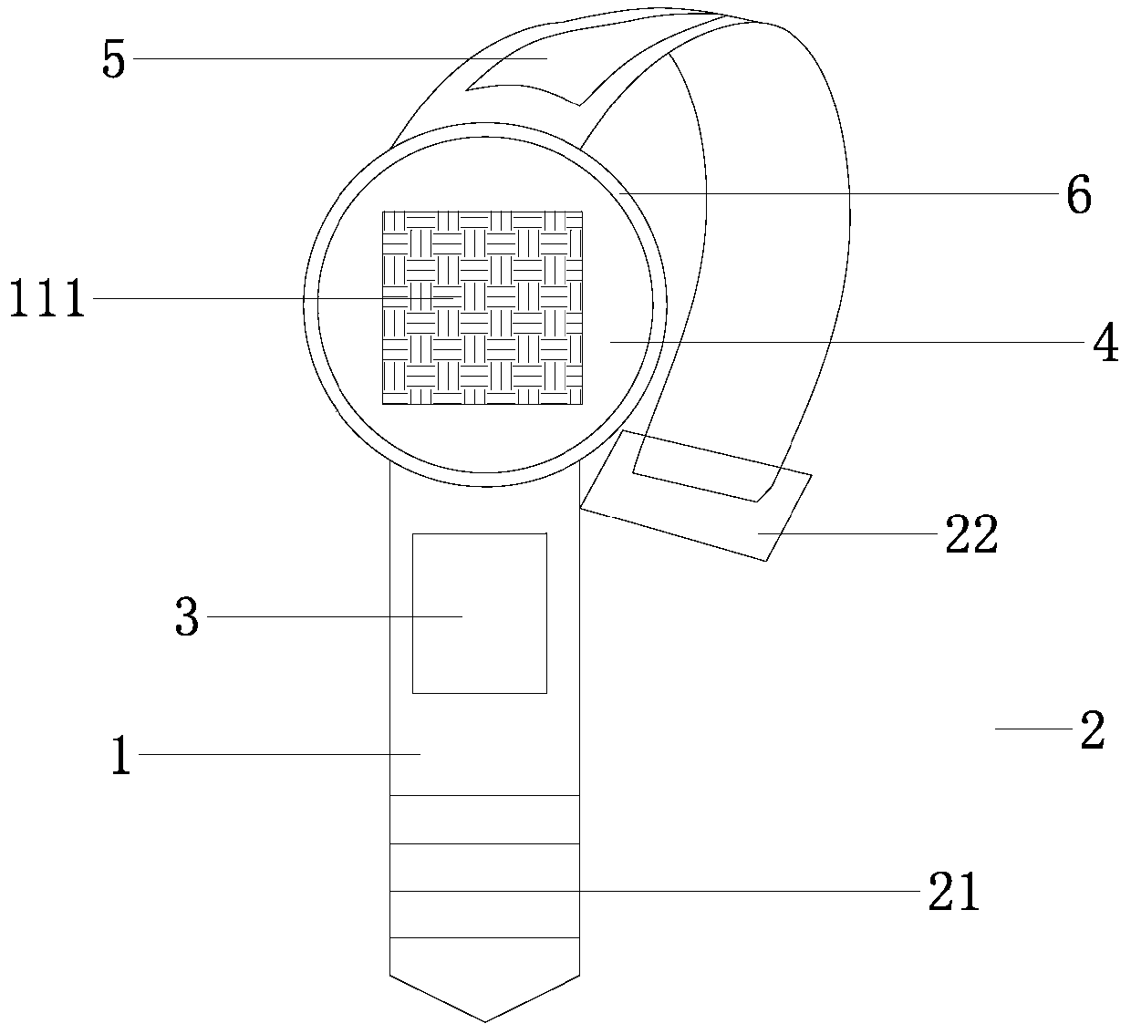 Multifunctional medical wrist watch