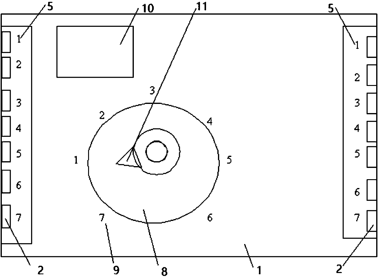 Cable core verifying device