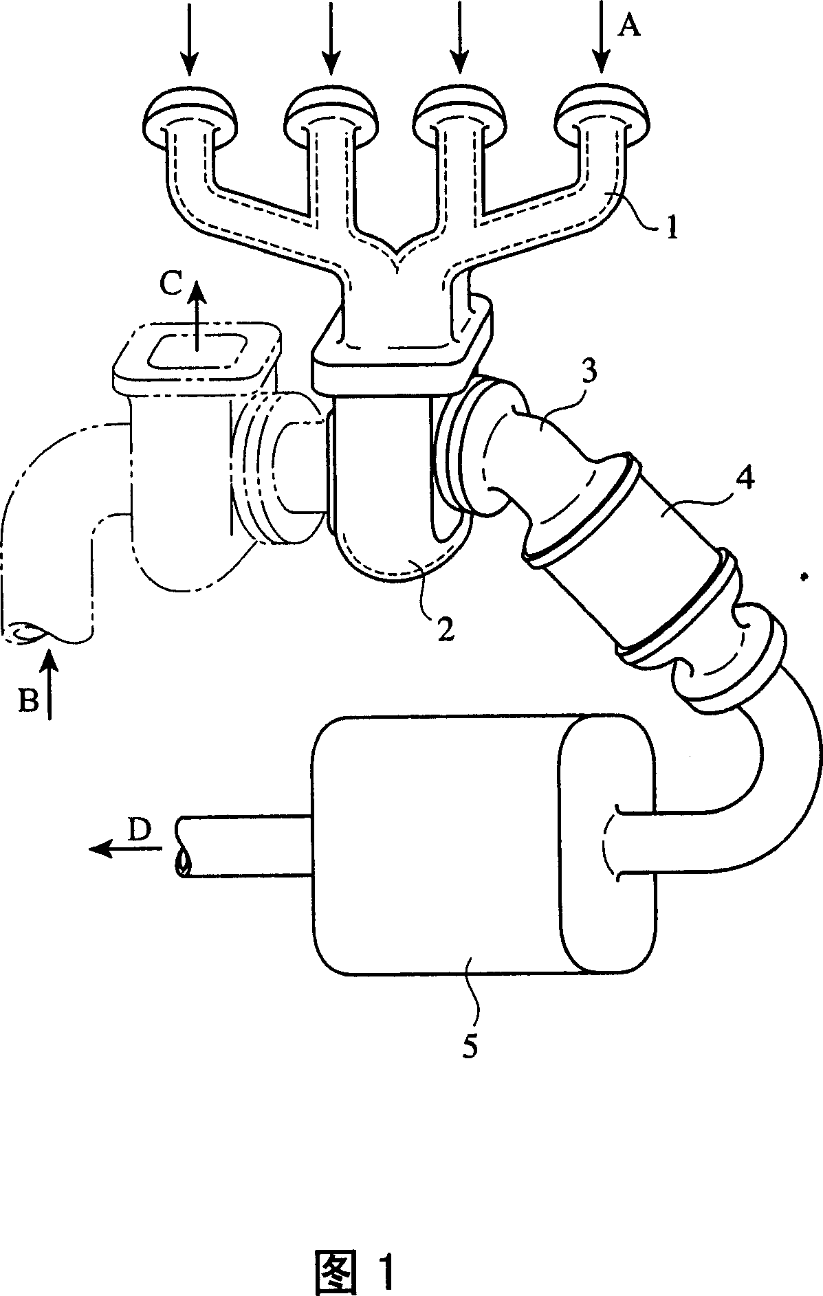 High-cr high-ni austenitic heat-resistant cast steel and exhaust system component produced from same