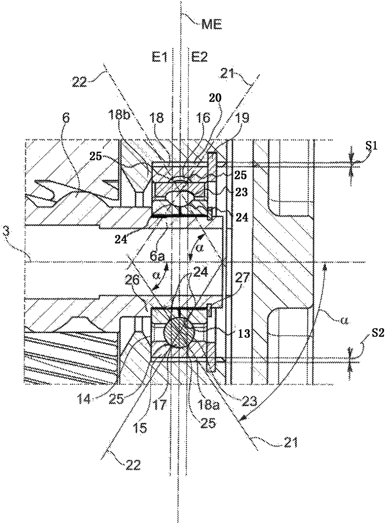 Transmission device and drive unit having transmission device