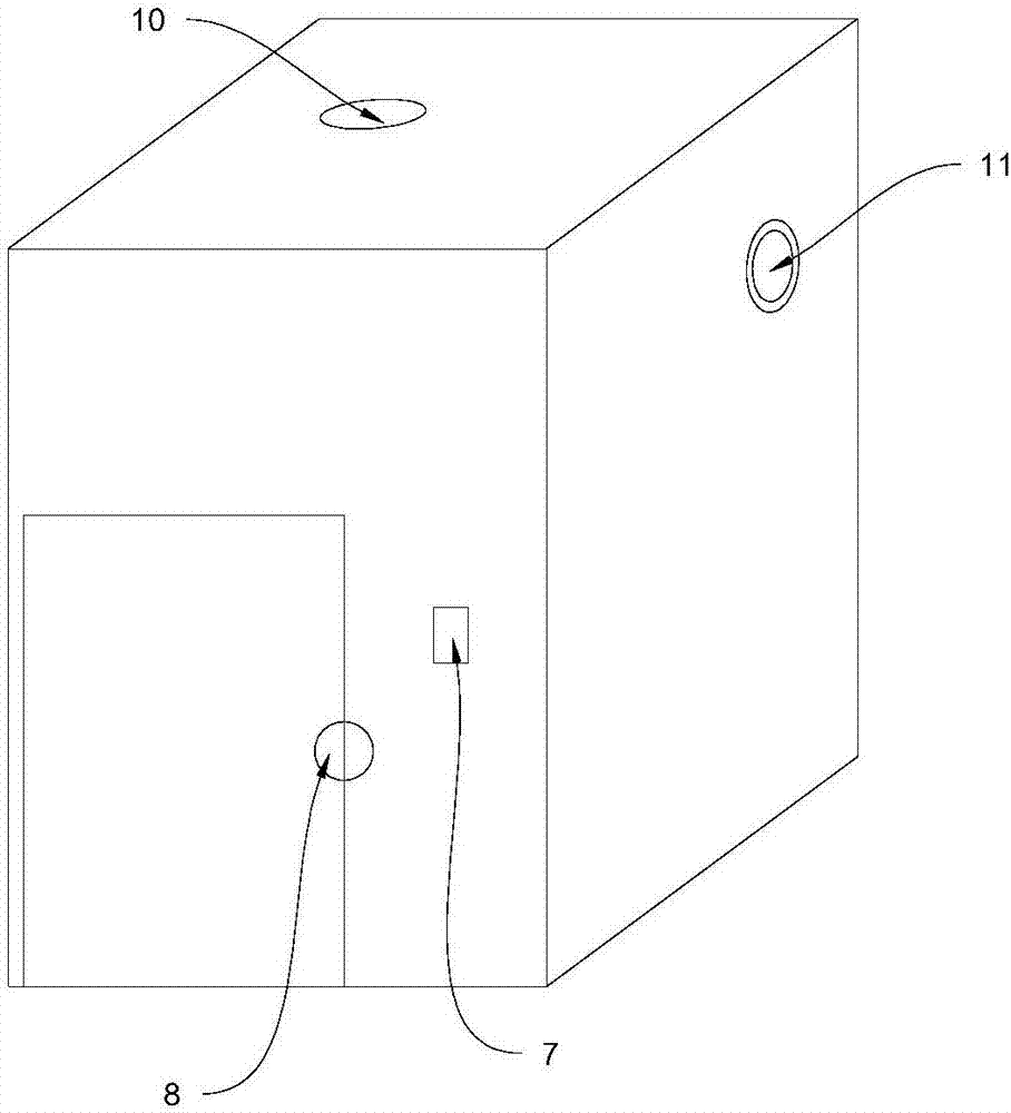 Bathroom sharing method and system based on the Internet