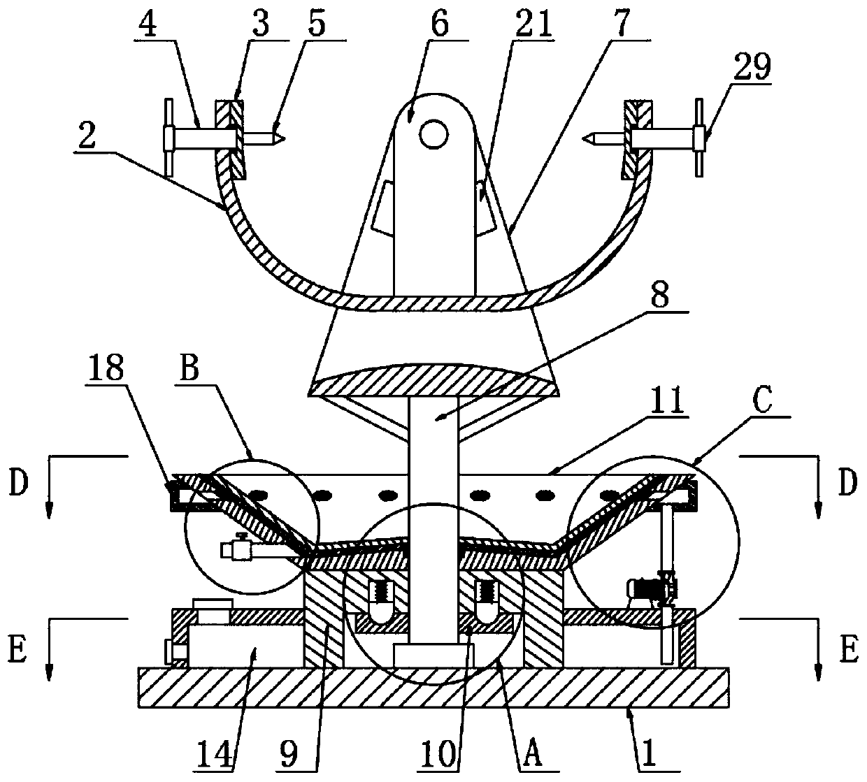 Cadaver head dissection fixer