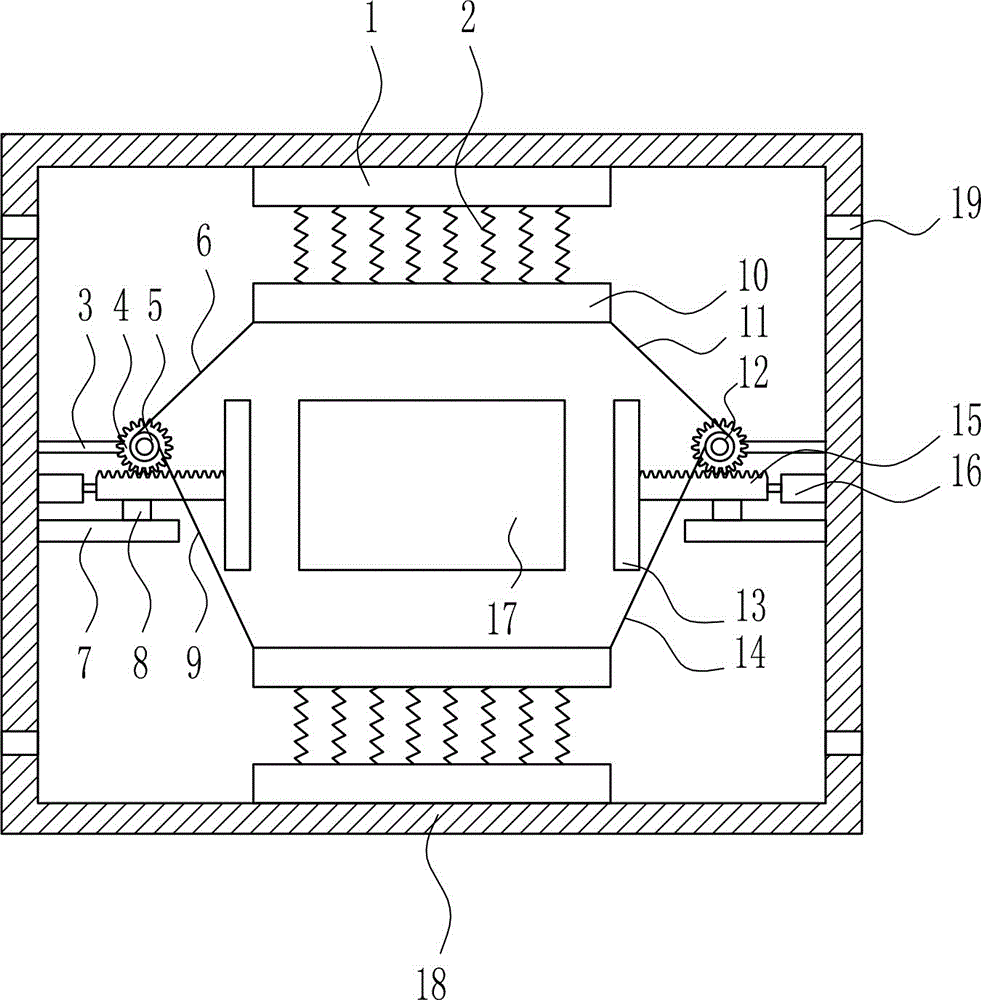 Buffering shockproof controller