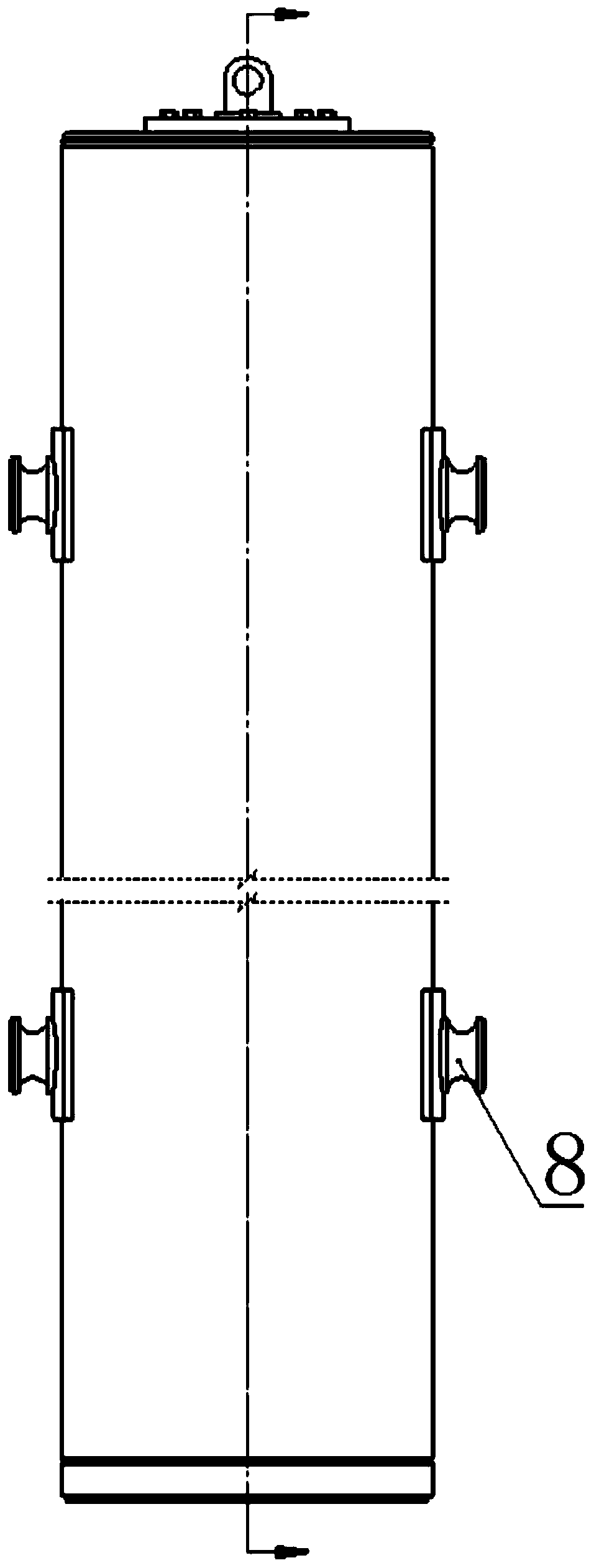 A general transport container for reactor irradiation supervisory tube