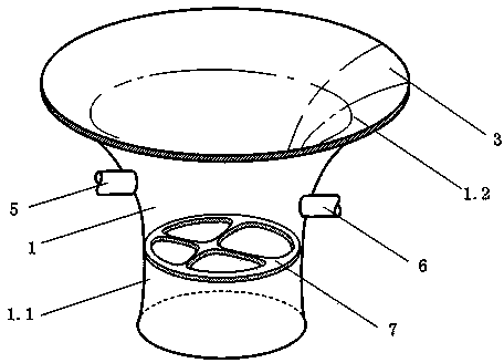 Barrier type single-hole laparoscope operation channel