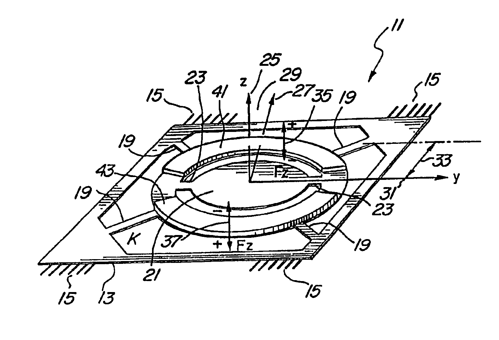 Quadrature compensation technique for vibrating gyroscopes