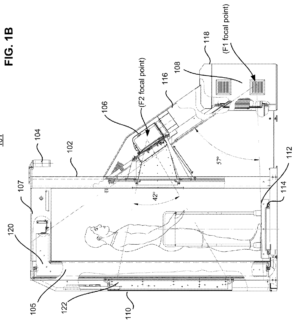 Multi-beam stereoscopic x-ray body scanner