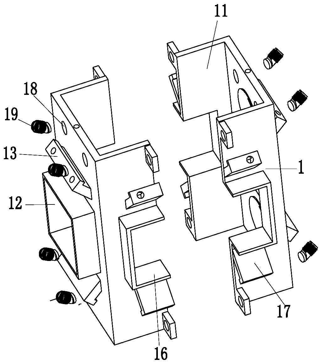 Assembled building beam column connecting joint using C profile steel