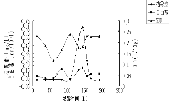 Production method for food safety type monascorubin