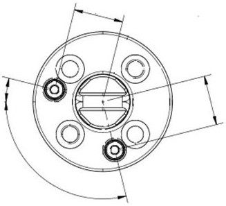 Tooth profile bending assembly for anchoring part machining