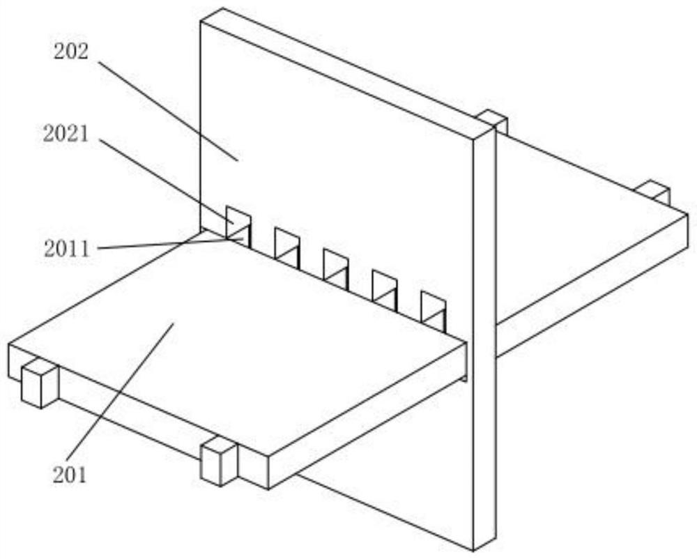 Power chamber positioning mechanism for hydrogen fuel cell pure electric passenger car