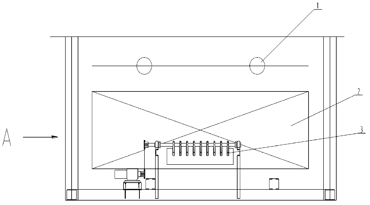 Compound soot blower system for low-temperature flue gas waste heat recovery system