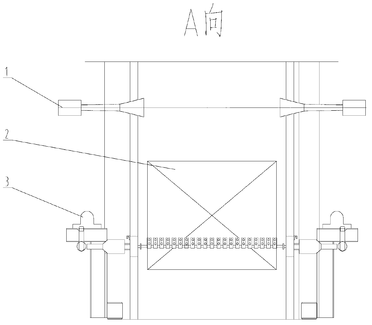 Compound soot blower system for low-temperature flue gas waste heat recovery system