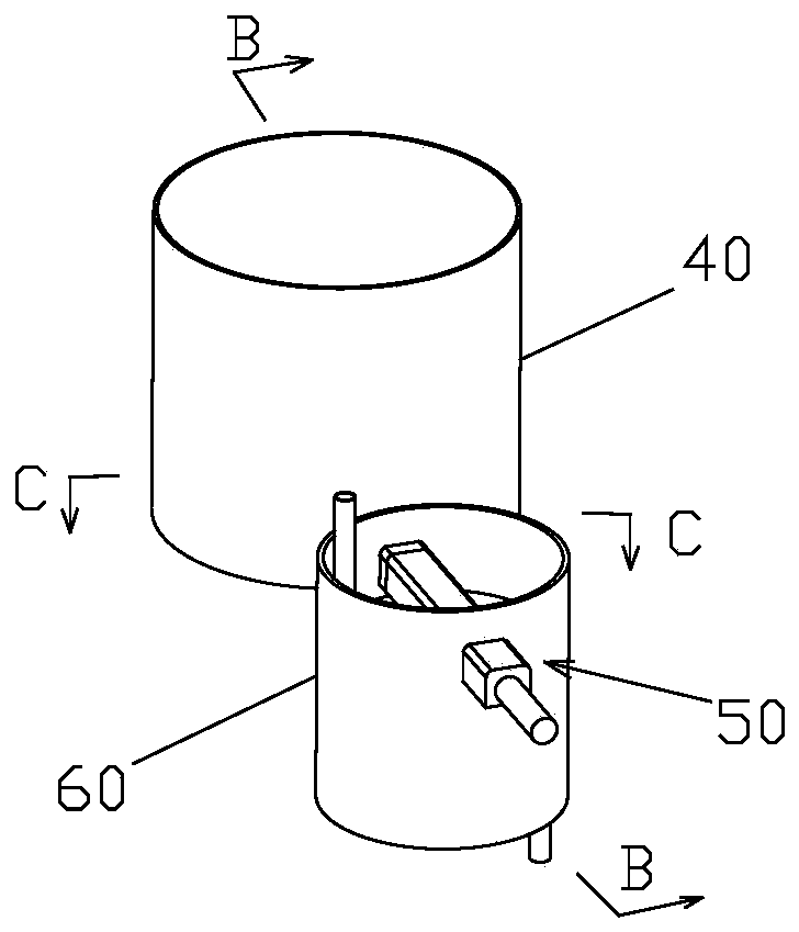 Milk powder storage and retrieval device